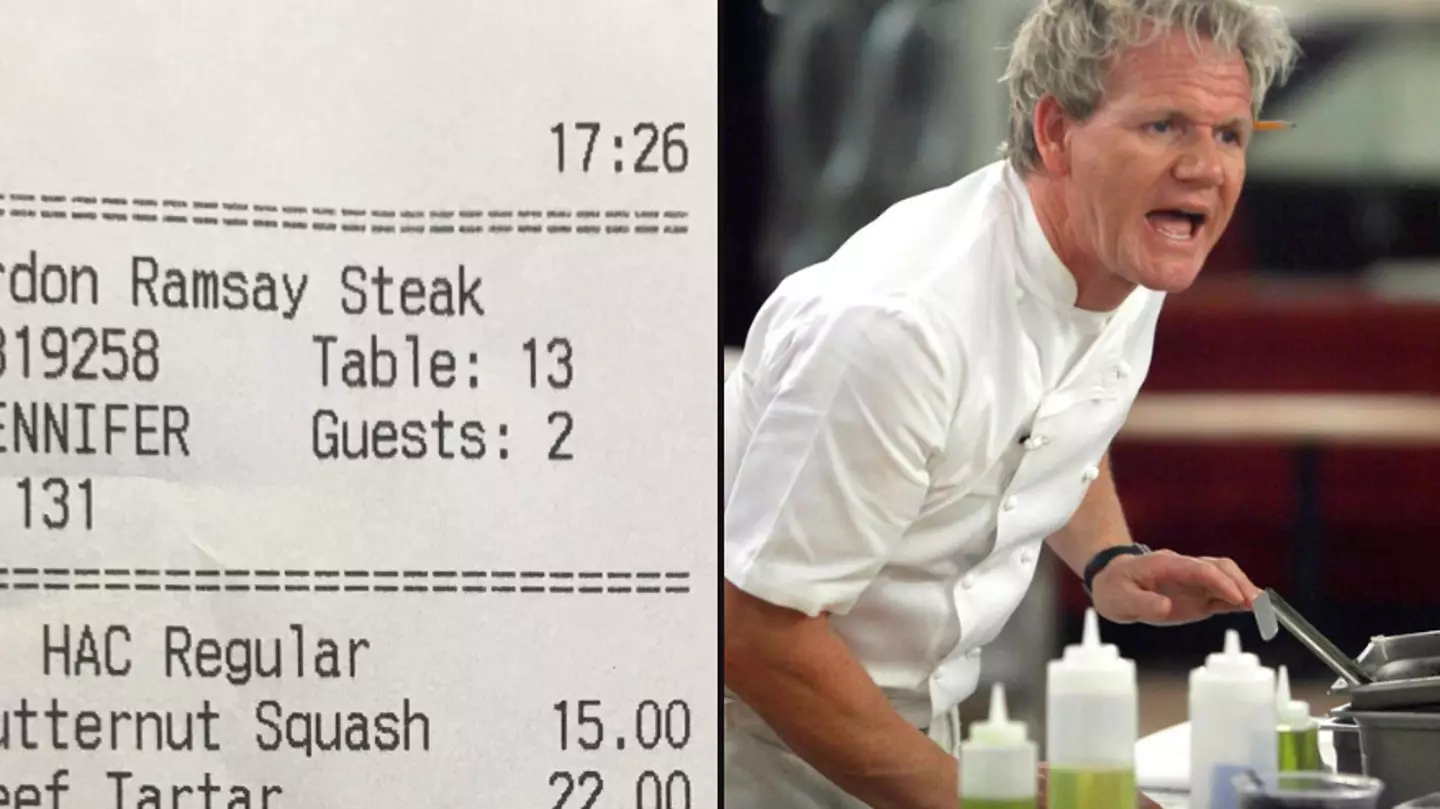 Customer left shocked after seeing huge bill at Gordon Ramsay's restaurant because of 'f**k up'