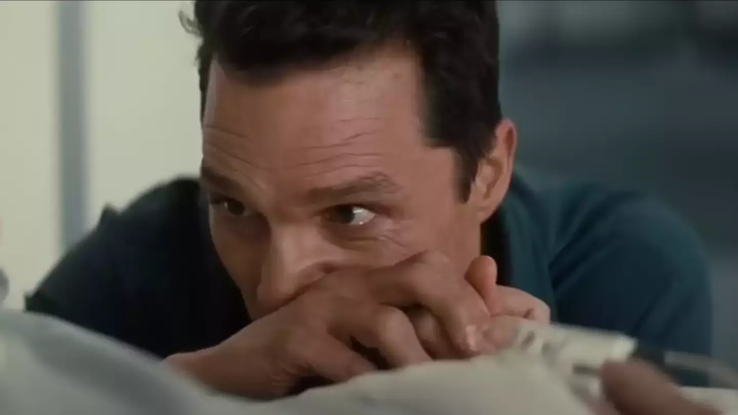 The film ends with Coop reuniting with Murphy, but doesn't state what happened to earth (Warner Brothers)