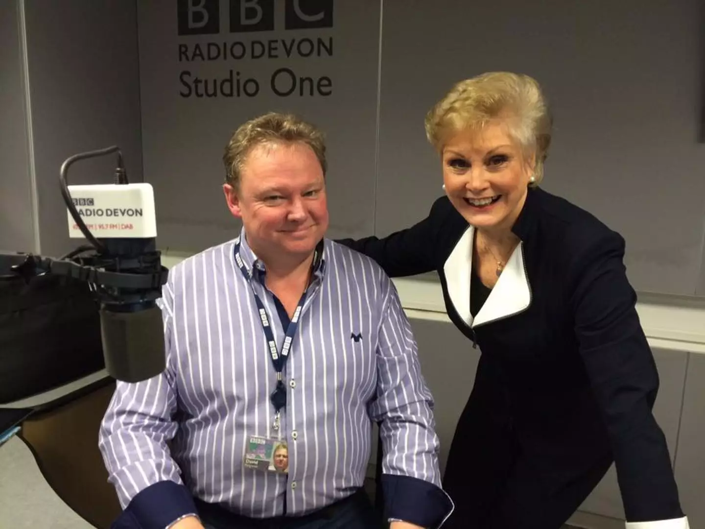 David Fitzgerald, left.