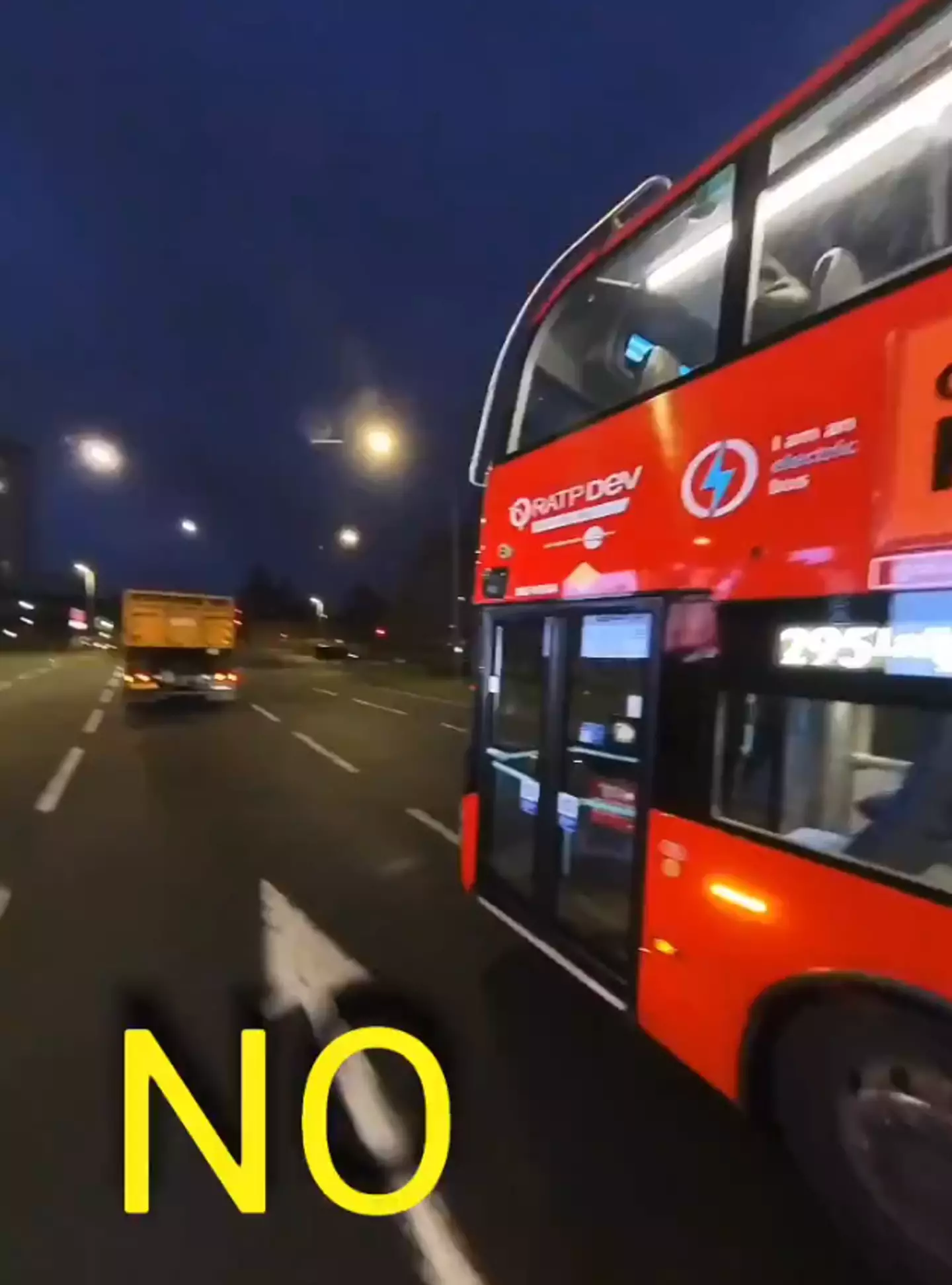 The BBC presenter was left furious at the bus driver.
