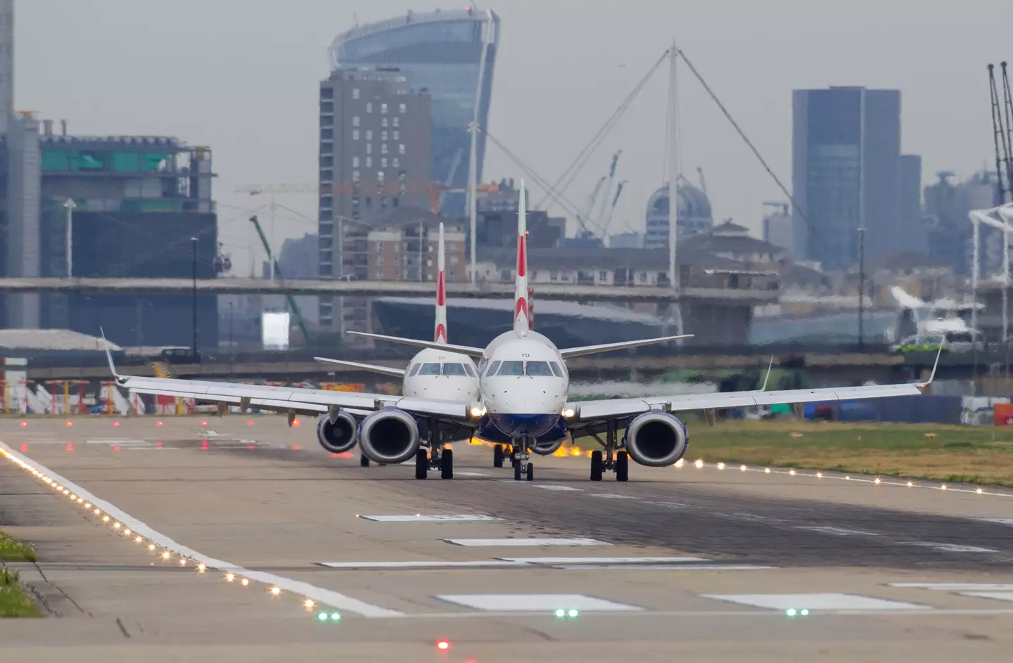 BA CityFlyer operates out of London City Airport.