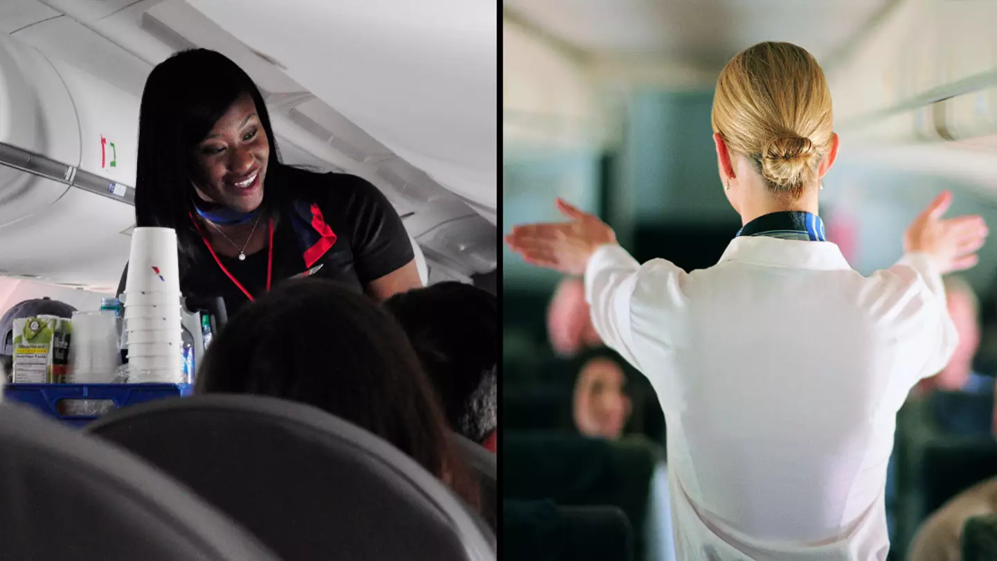 Real reason cabin crew greet you with their hands behind their backs