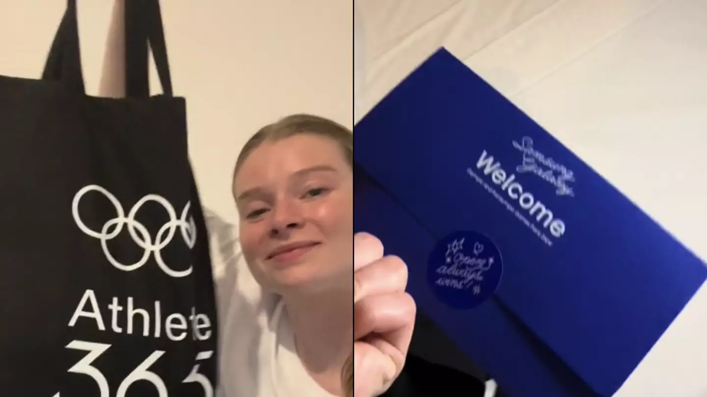 Olympian shares incredible items they all get inside 'athlete's gift bag' at Paris 2024