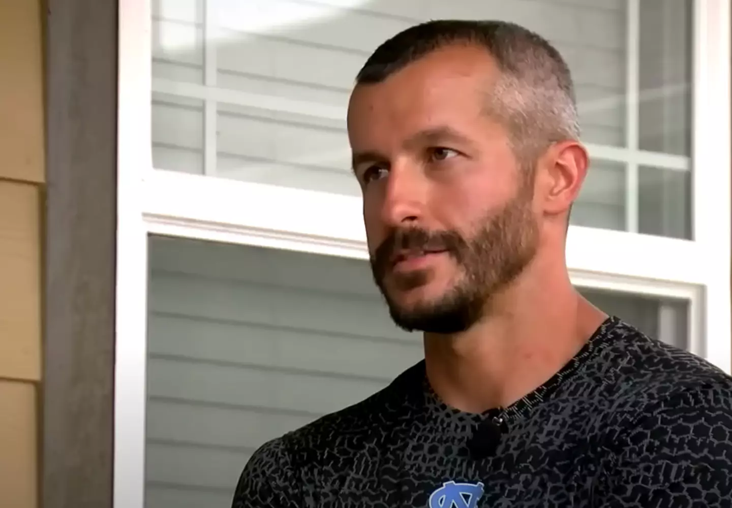 Chris appeared in the interview a day before being arrested (YouTube/ Denver7)