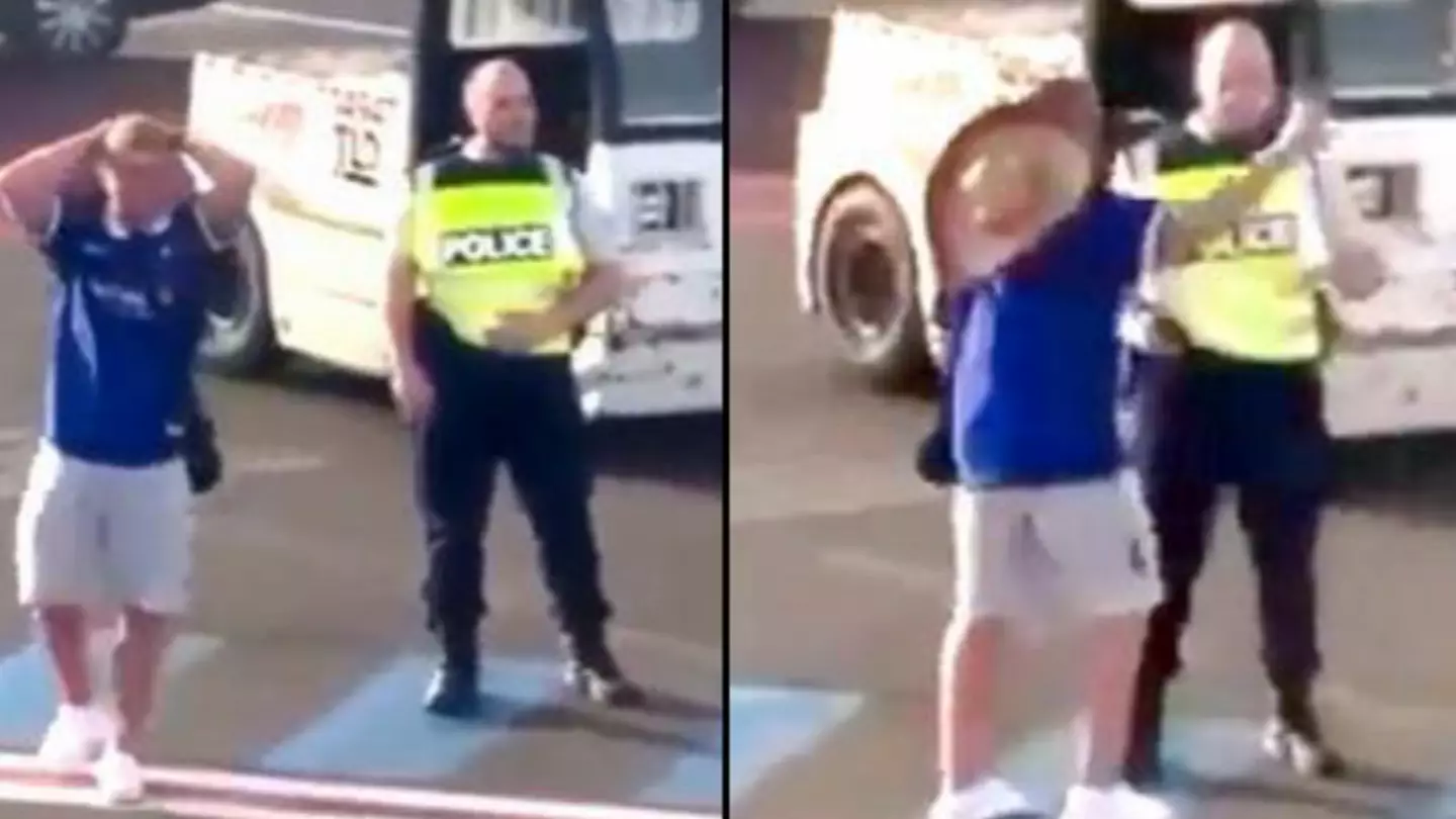 Rangers Fan Distraught After Being Kicked Off Flight Ahead Of Europa League Final