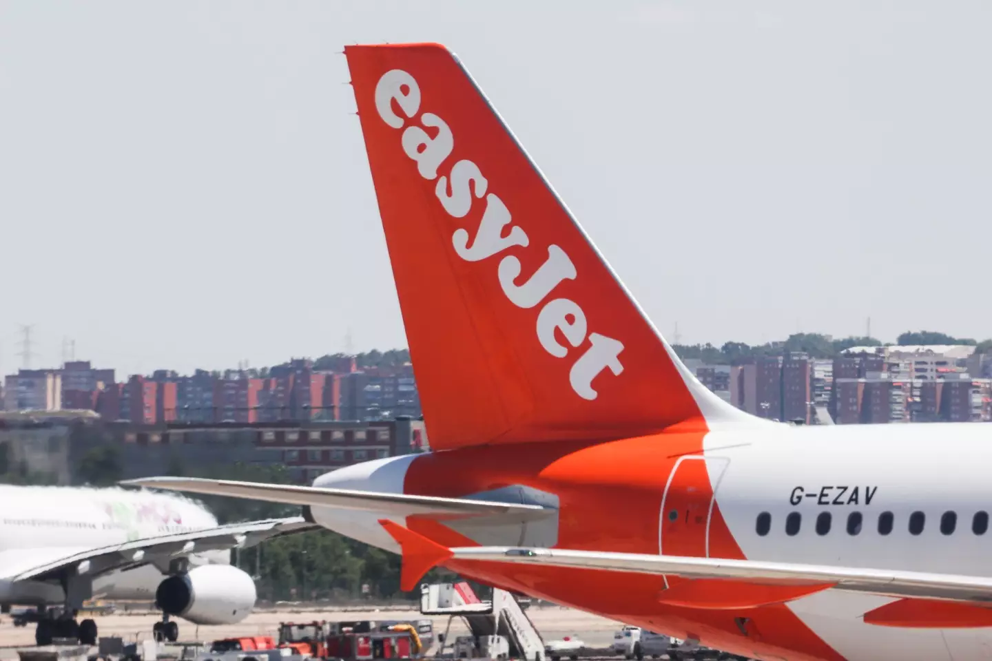 EasyJet plane.