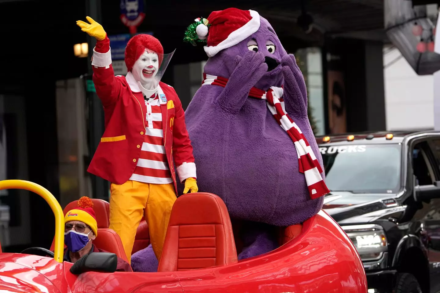 Grimace is apparently a tastebud (Peter Kramer/NBC/NBCU Photo Bank via Getty Images)