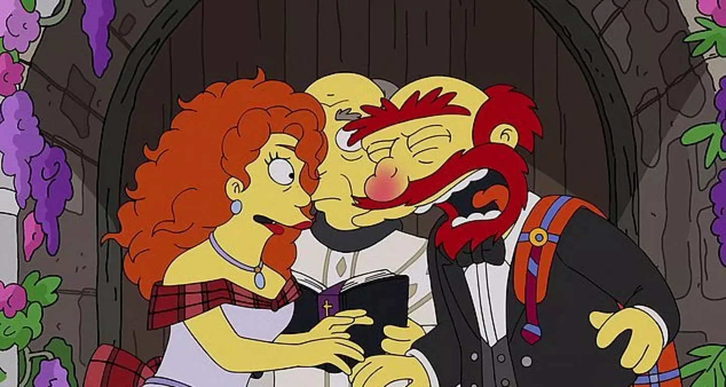 The beloved Scotsman - who is voiced by Dan Castellaneta - has been appearing on The Simpsons since 1991.