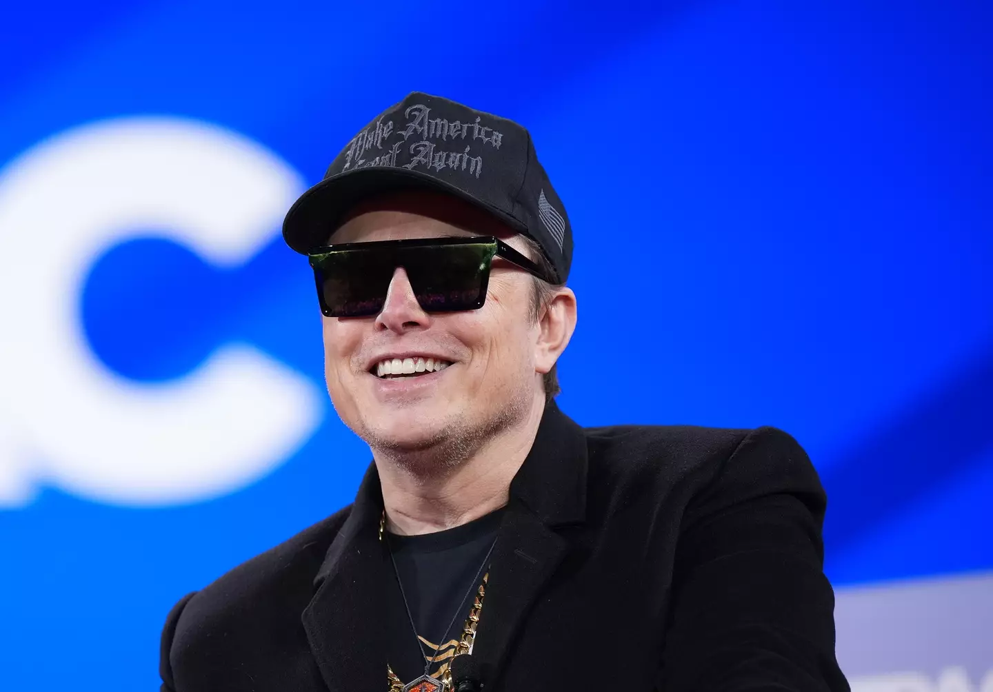 Of course Musk is involved. (Andrew Harnik/Getty Images)