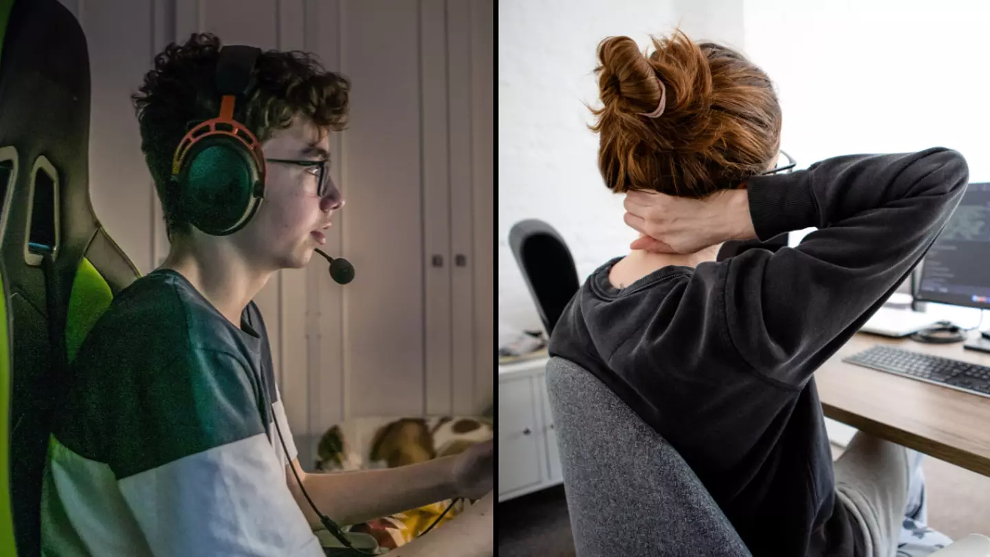 Doctor issues warning over ‘nerd neck’ and how you can fix it