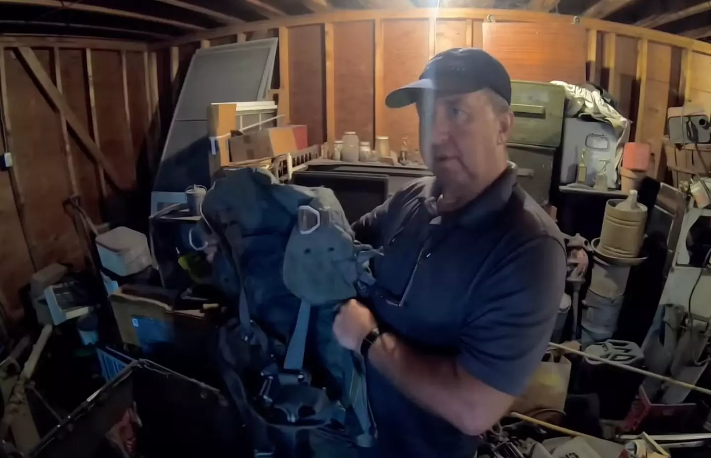 Dan Gryder said the parachute was a 'one in a billion' find  (YouTube/Dan Gryder)