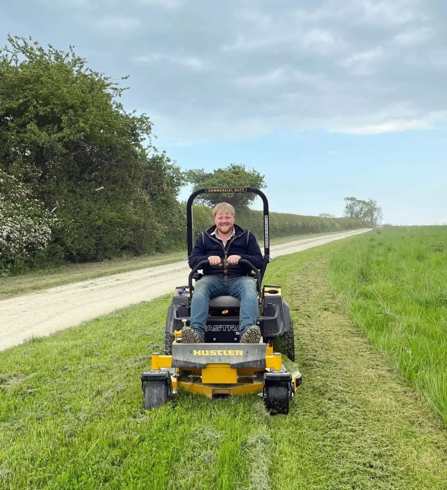 The young farmer has also announced a new farming bursary is in the works.