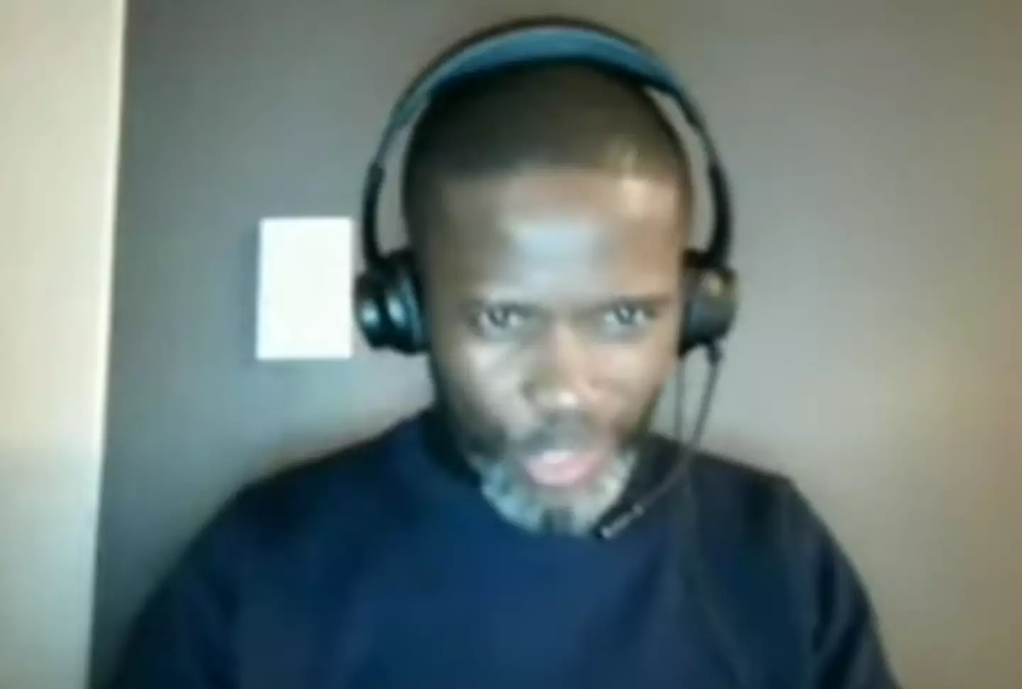 The preacher made no apology for the rapture not coming and said he was 'still hopeful' (YouTube/Medic4Christ)