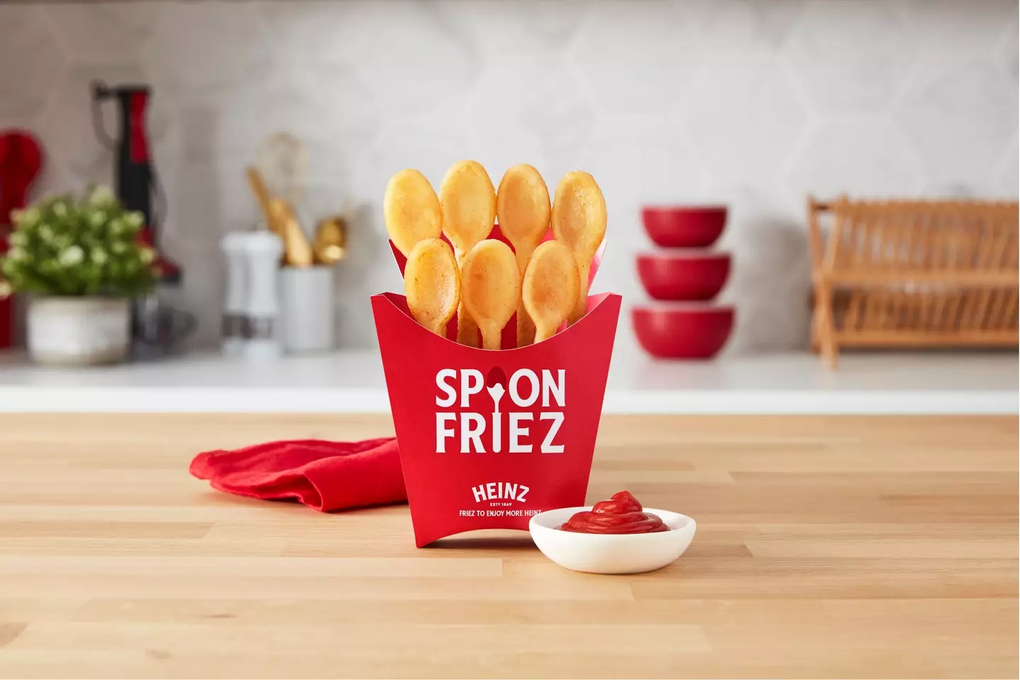 Heinz has launched Spoon Friez.