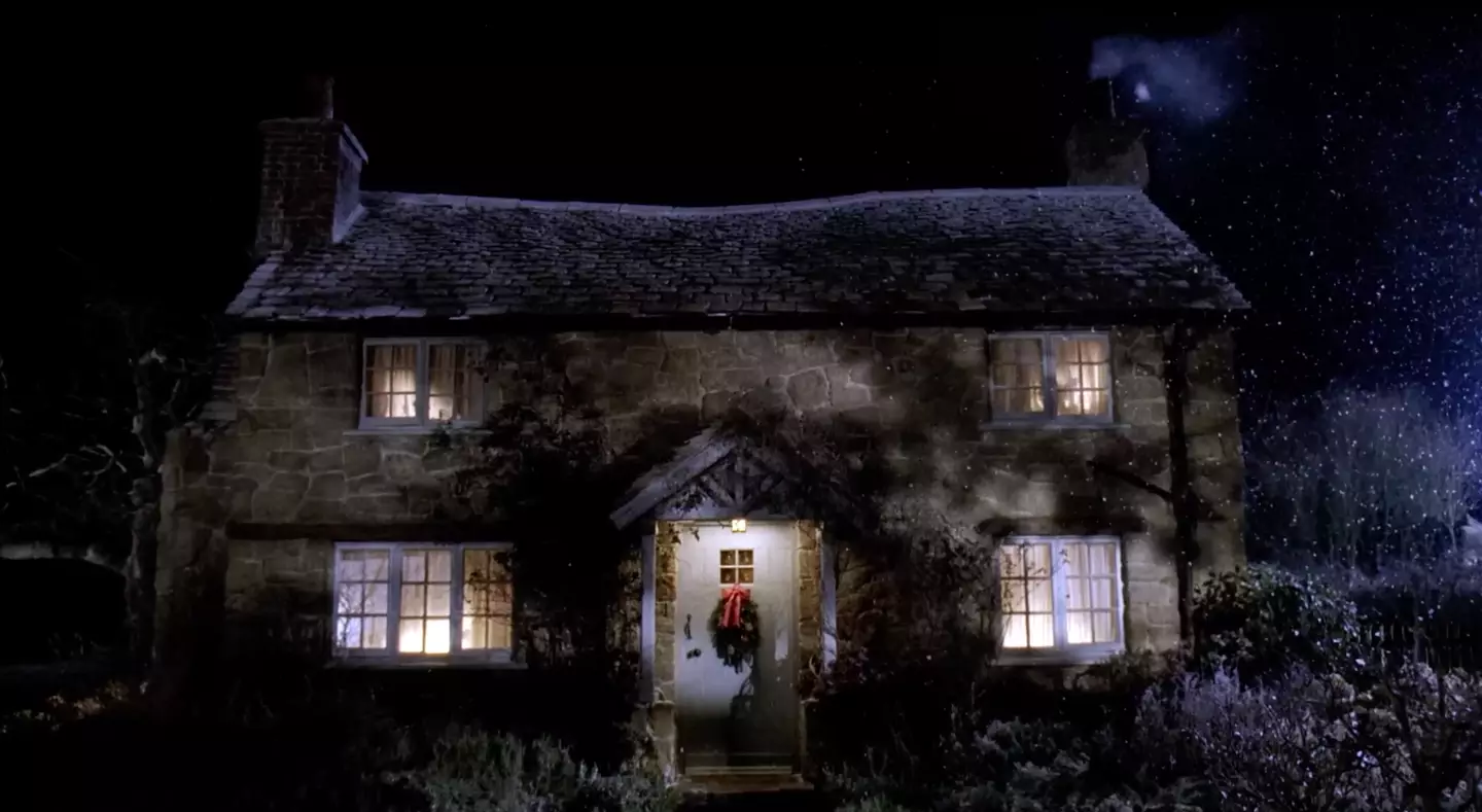 Fans of the festive film were shocked to find out that the cottage was simply a movie set and doesn't actually exist.
