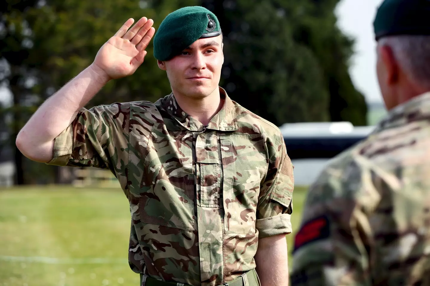 Royal Marine Commando recruit Kane.