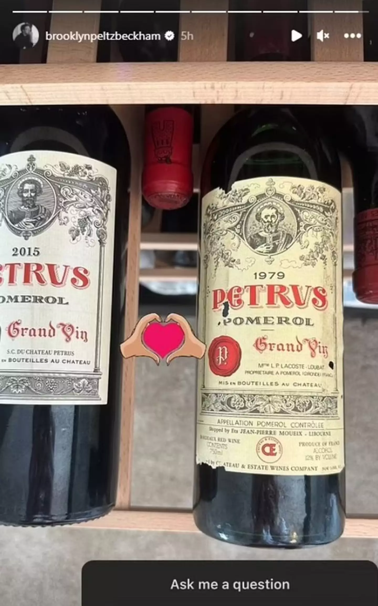 A bottle of Petrus 1979 Pomerol red wine is worth £2,500.