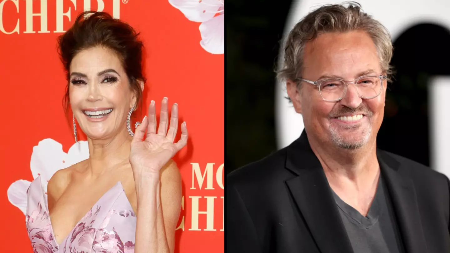 Teri Hatcher reveals text Matthew Perry sent her before his death after they were kicked off dating app