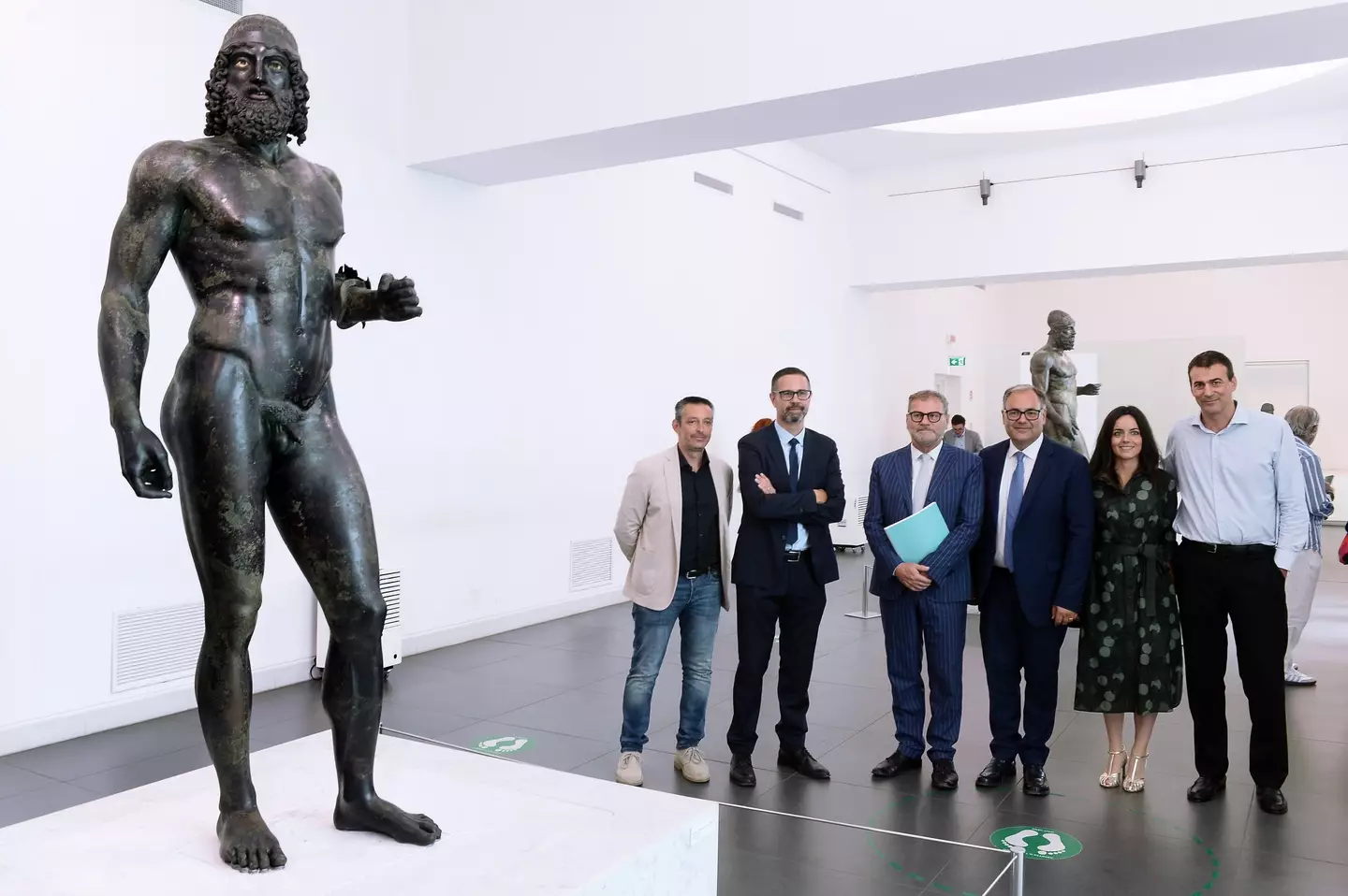 Everyone can see your doodle, Mr Statue (Roberto Serra - Iguana Press/Getty Images)