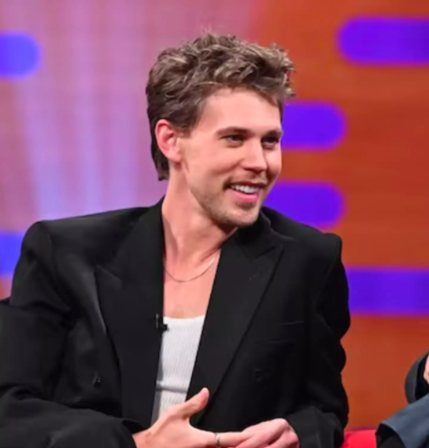 Austin Butler was in awe of his fellow chat show guests while appearing on The Graham Norton Show.