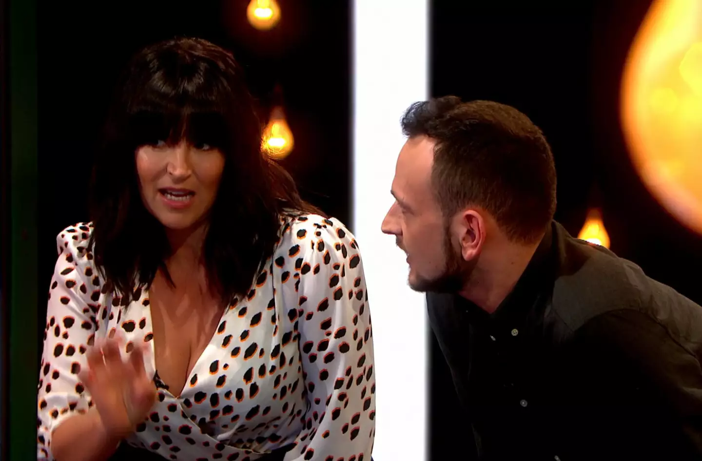 However he and host Anna Richardson were marvelling at one man's penis. (Channel 4)