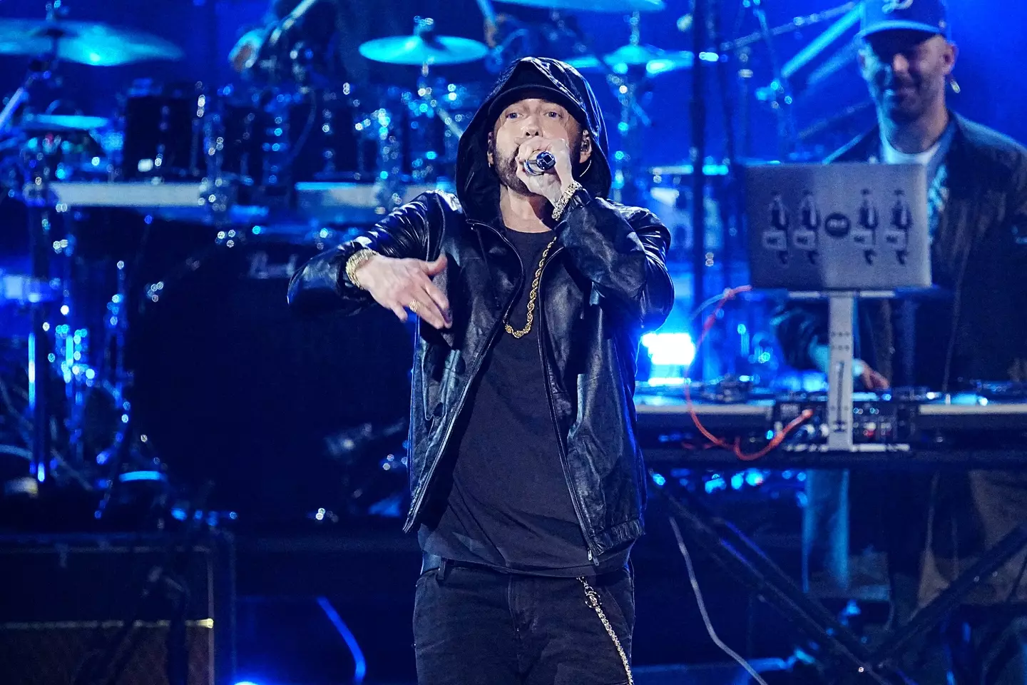 Property documents indicate that Kim's new home was paid for with a loan from Eminem's company.