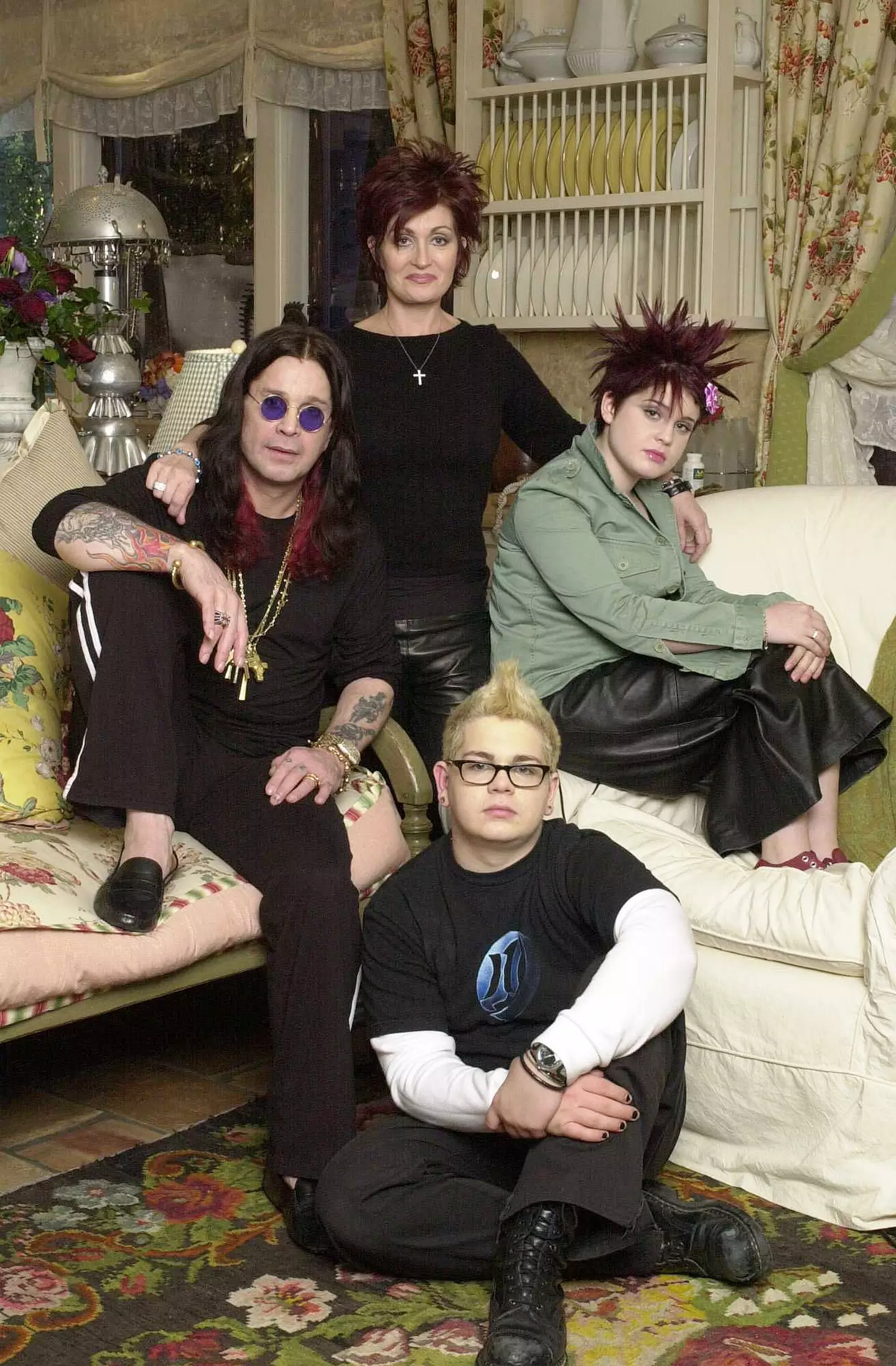 The Osbournes launched on MTV in 2002 (Michael Yarish/MTV/Getty Images)