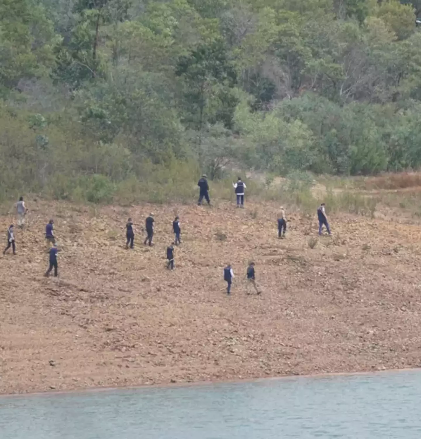 Investigators from Germany and Portugal are searching the Barragem do Arade reservoir.