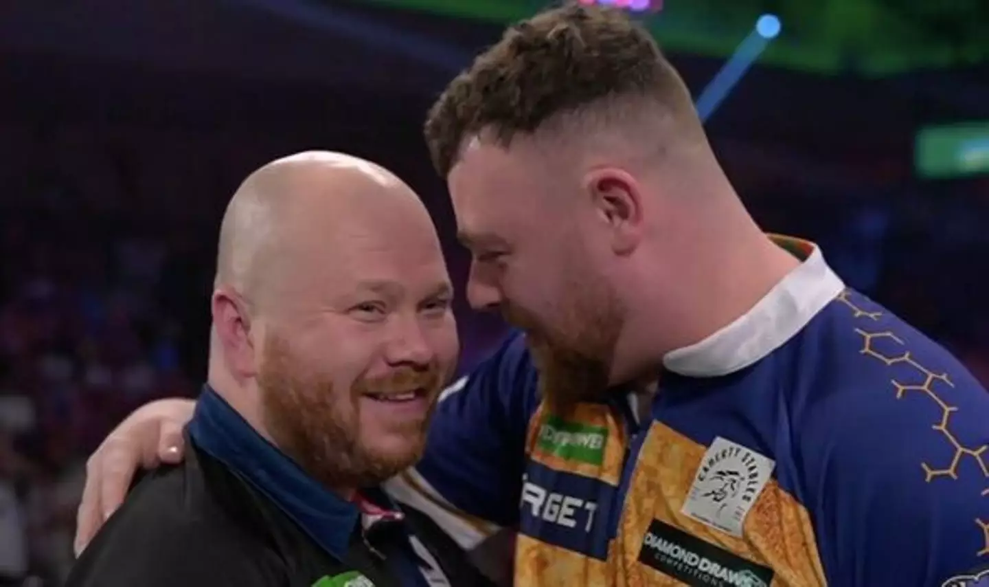 Justin Hood is into the PDC World Championship RO16 for the first time (Sky Sports)