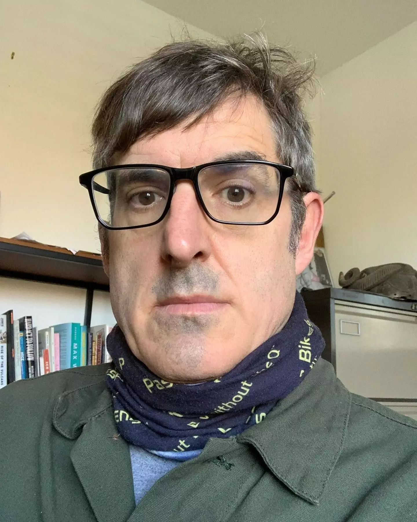 He said these days he doesn't tend to grow his beard.