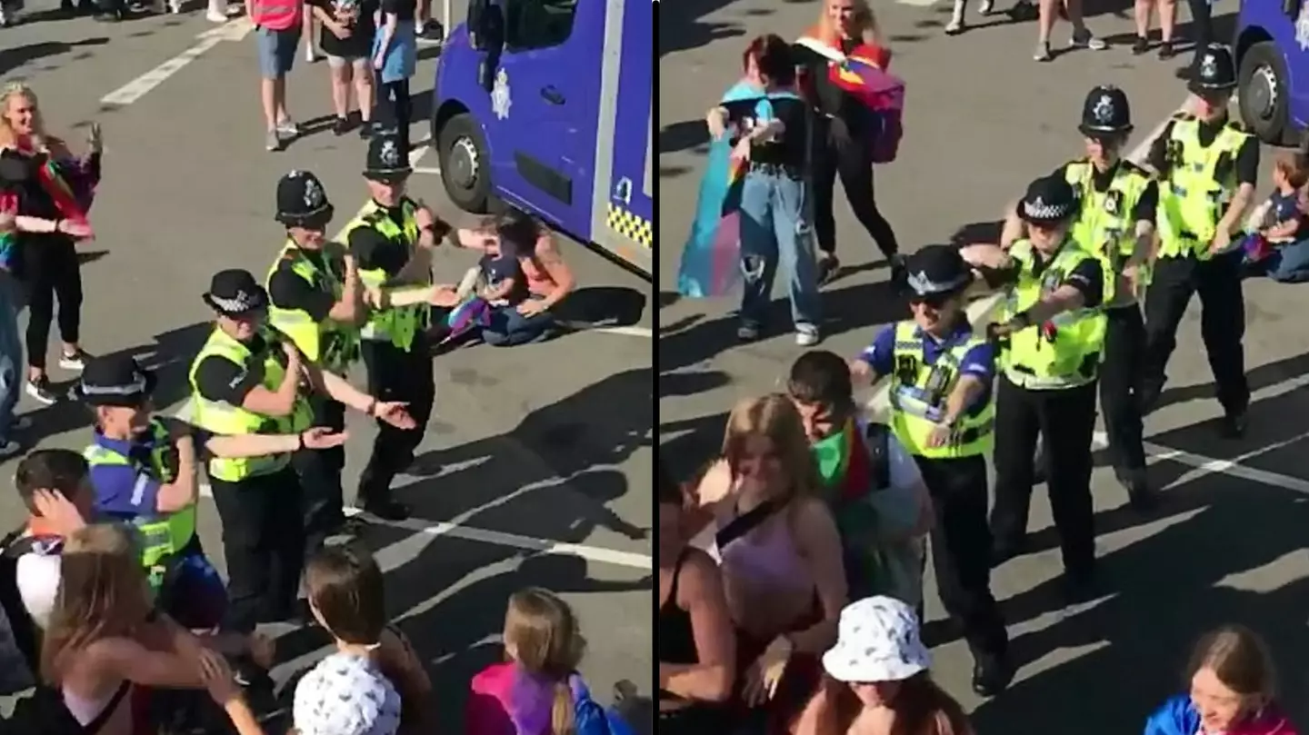 Police Chief Constable responds to criticism over officers dancing at pride parade while on duty