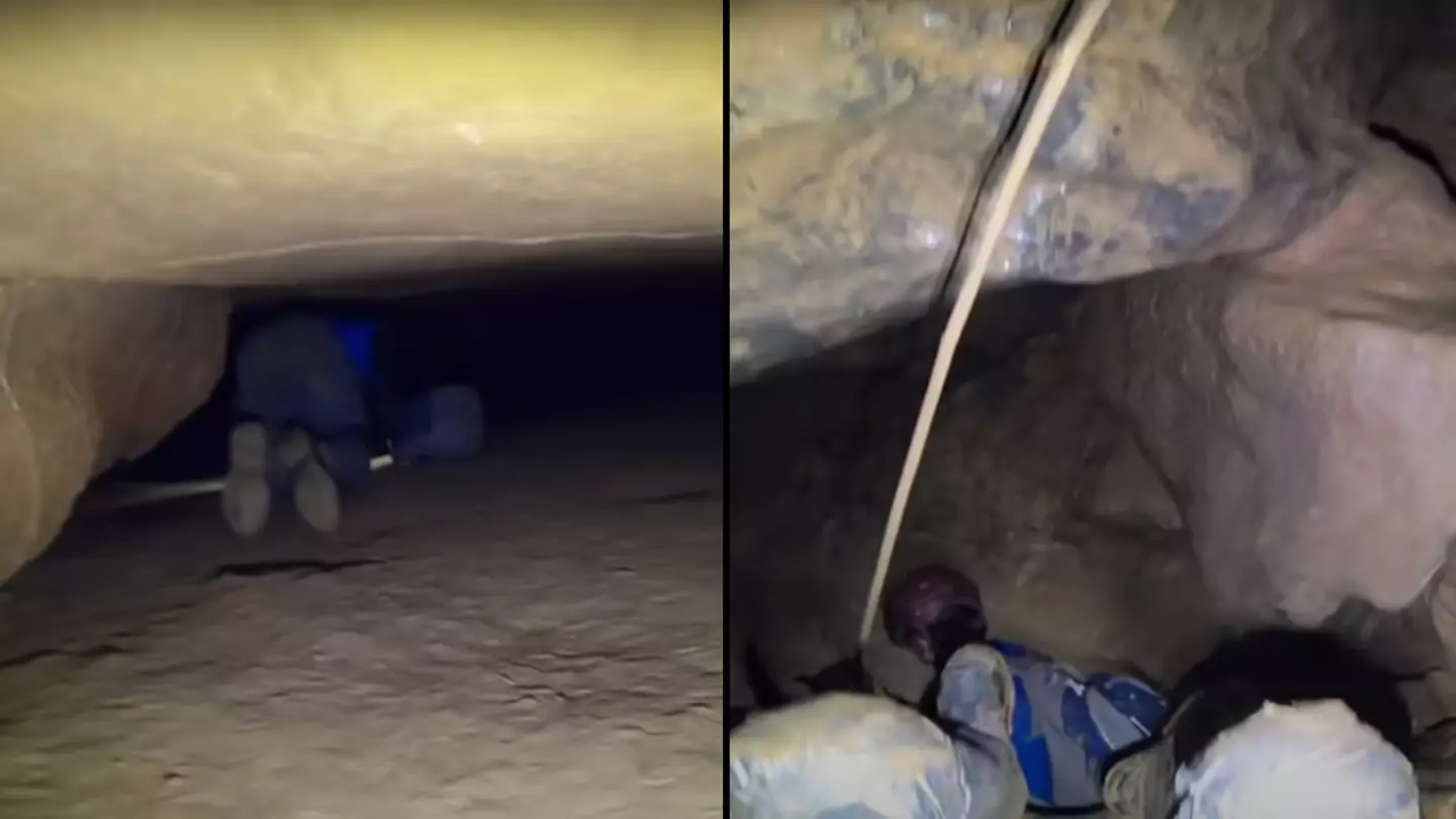 People are getting 'anxiety' watching 'worst nightmare' cave diving video