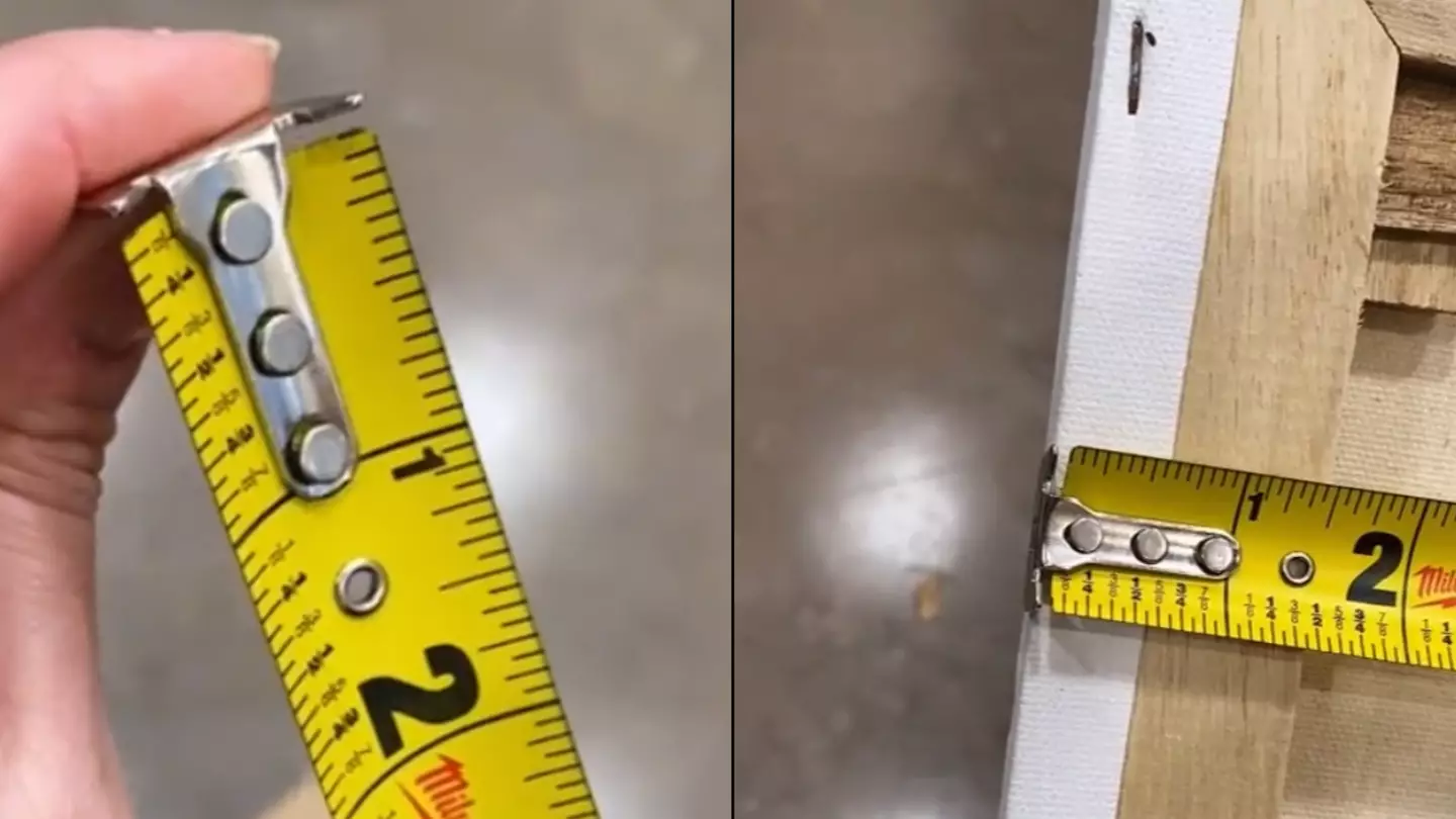 End of on sale tape measure