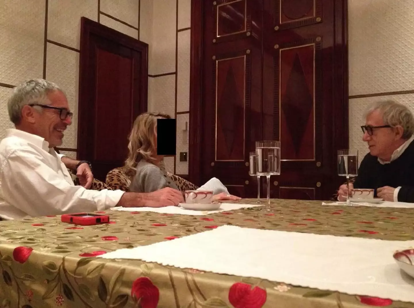 Woody Allen and Jeffrey Epstein (House Oversight Democrats)