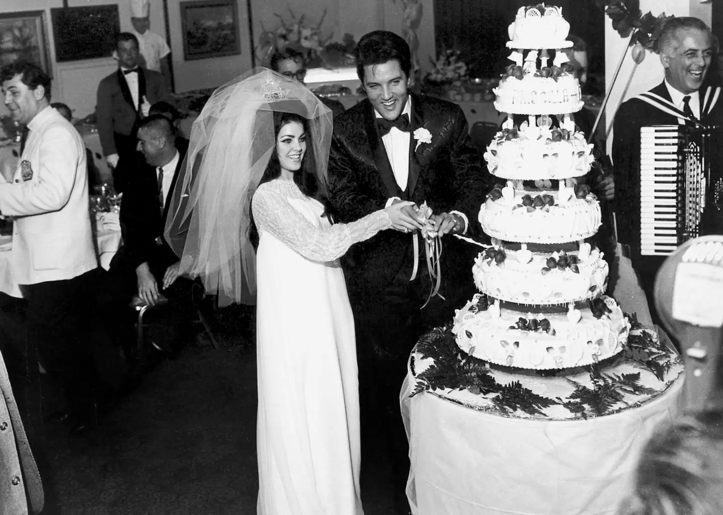 Priscilla was just a teenager when she met Elvis for the first time.