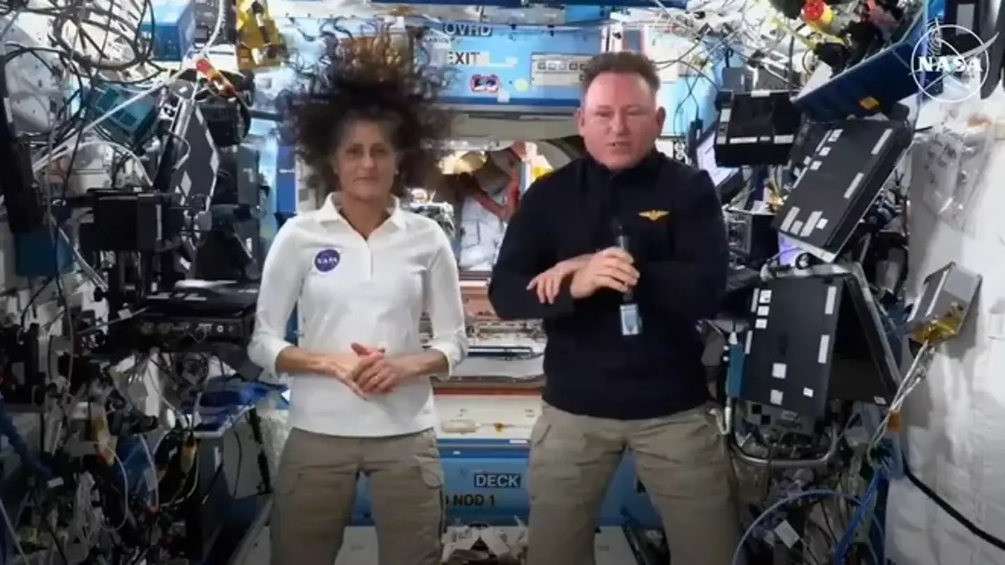 NASA astronauts Barry 'Butch' Wilmore and Sunita Williams have been stranded on the International Space Station since June 2024 (NASA)
