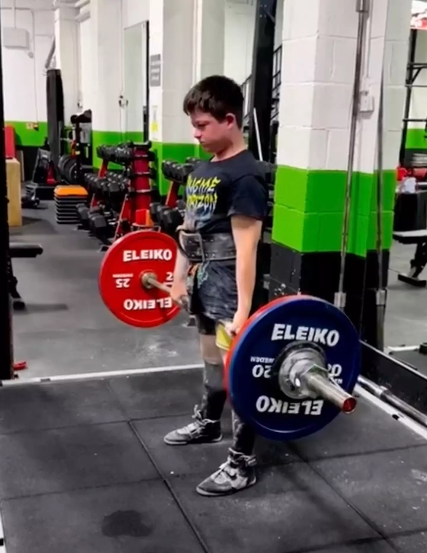 Rowan O'Malley is the country's strongest schoolboy.