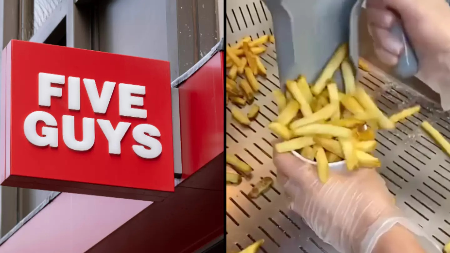 Five Guys explains why they leave ‘a sack worth of chips’ at the bottom of the bag