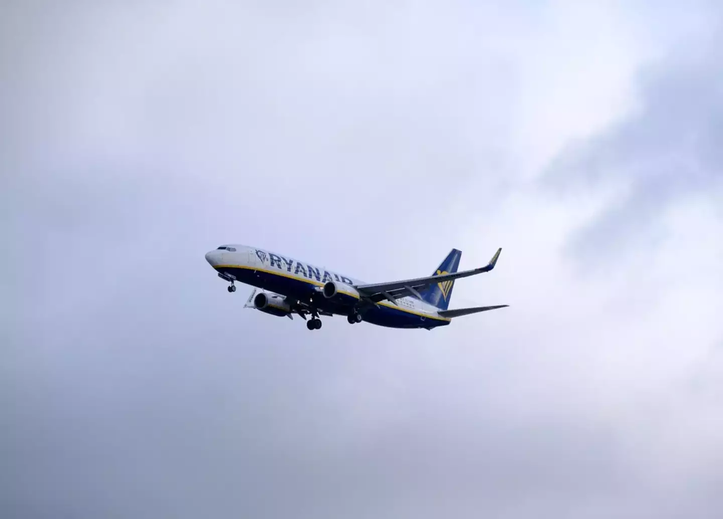 The Ryanair flight was forced to divert to Paris after being unable to land in Dublin.