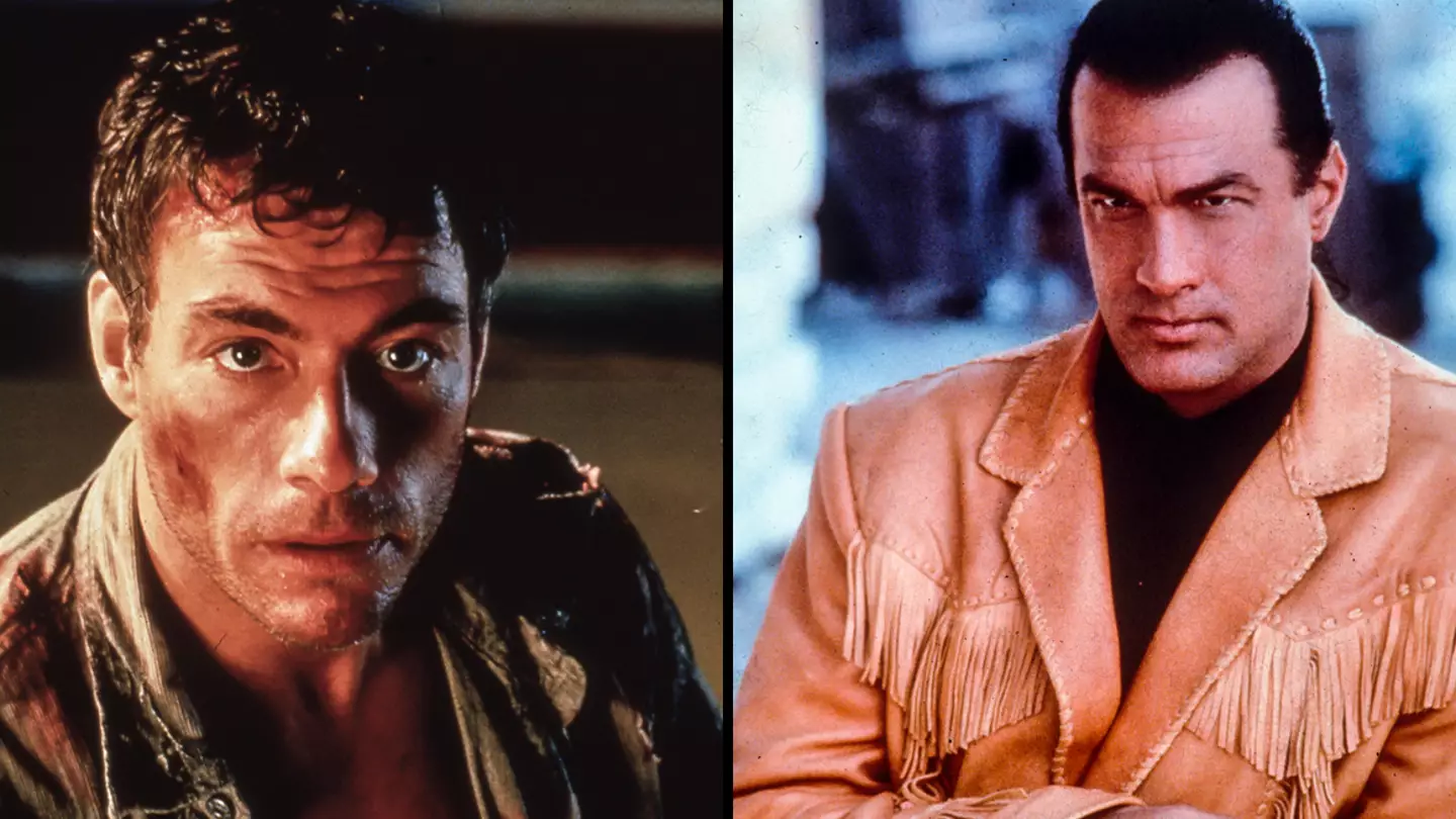 Jean-Claude Van Damme offered Steven Seagal to step outside twice as the pair exchanged a war of words