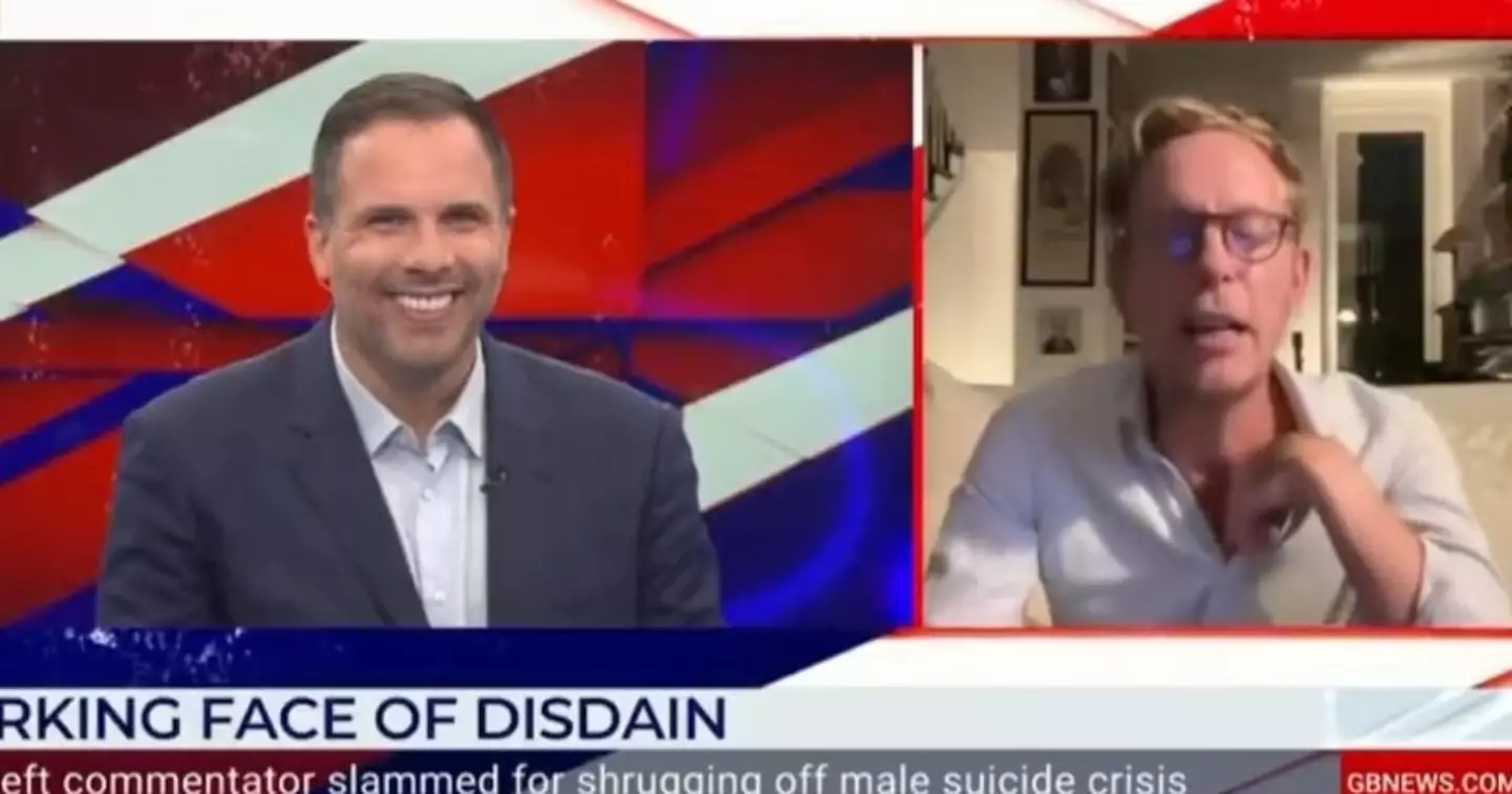 Both Dan Wootton and Laurence Fox have now been suspended.