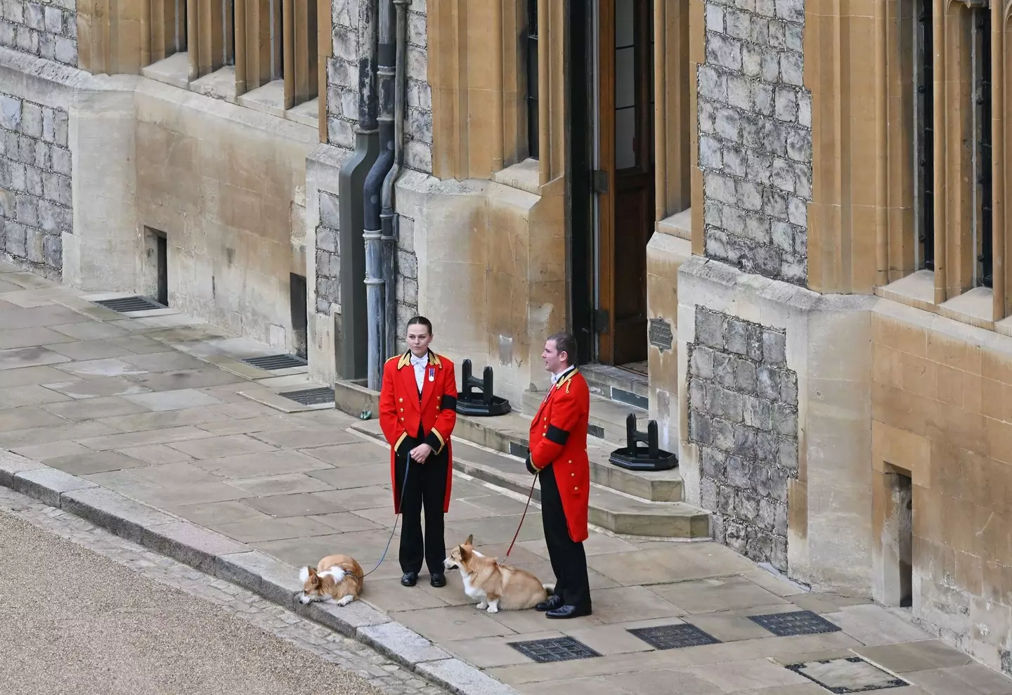 Muick and Sandy were able to say a final goodbye to their mother, Queen Elizabeth II.