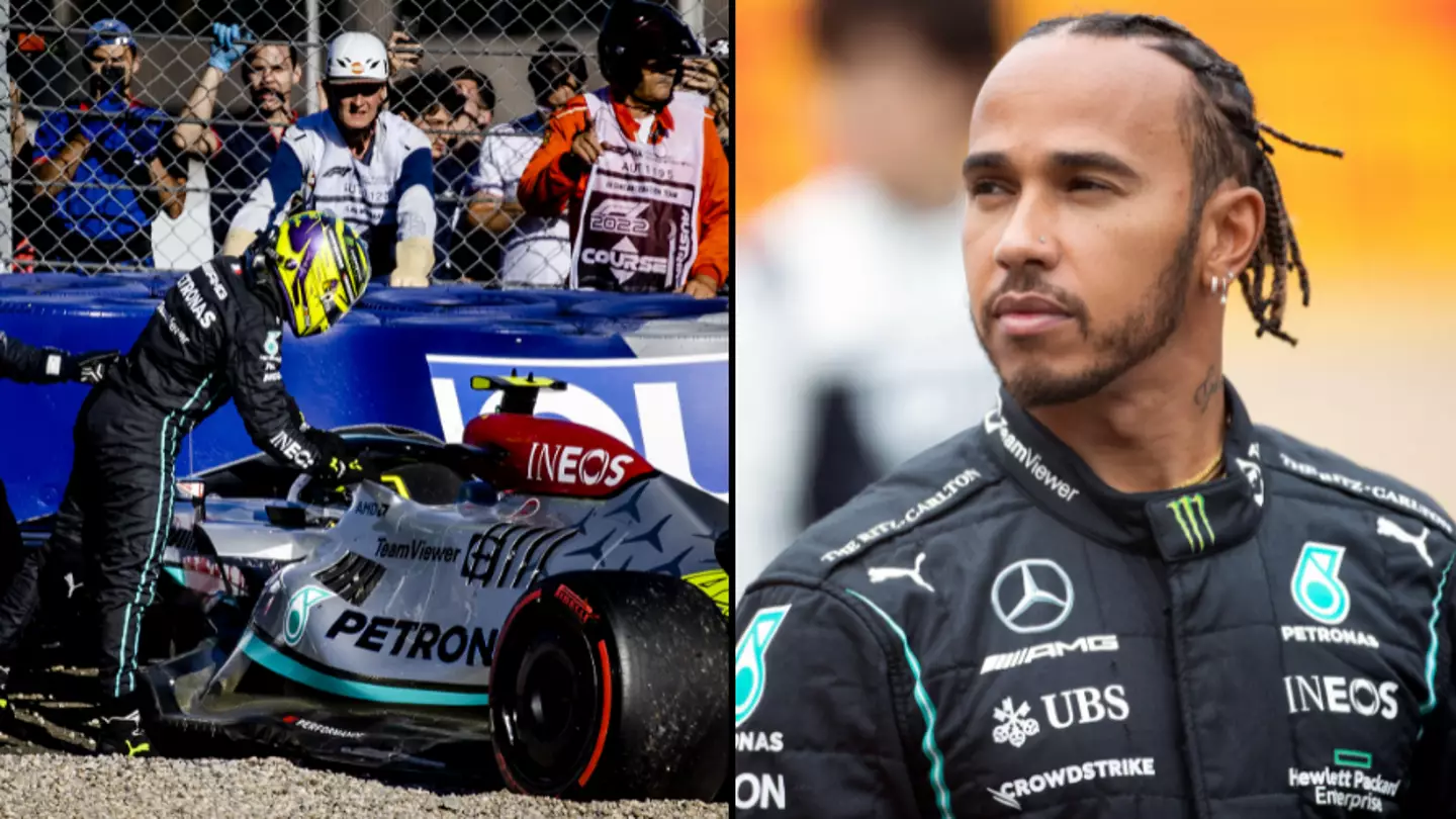 Lewis Hamilton Calls Out Fans For Cheering When He Crashed Car