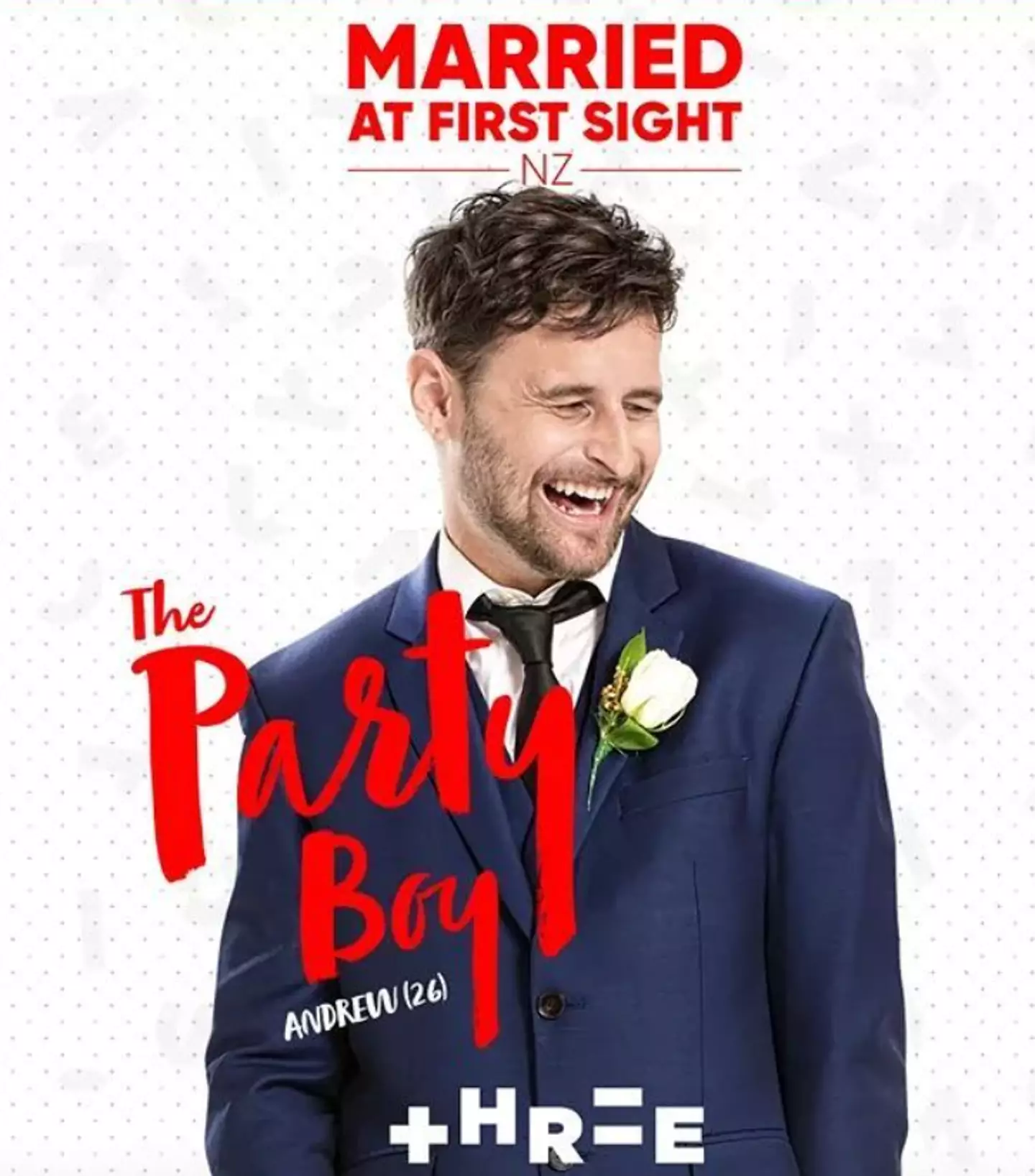 Andrew Jury was cast for the 1st MAFS NZ season (Channel 4)