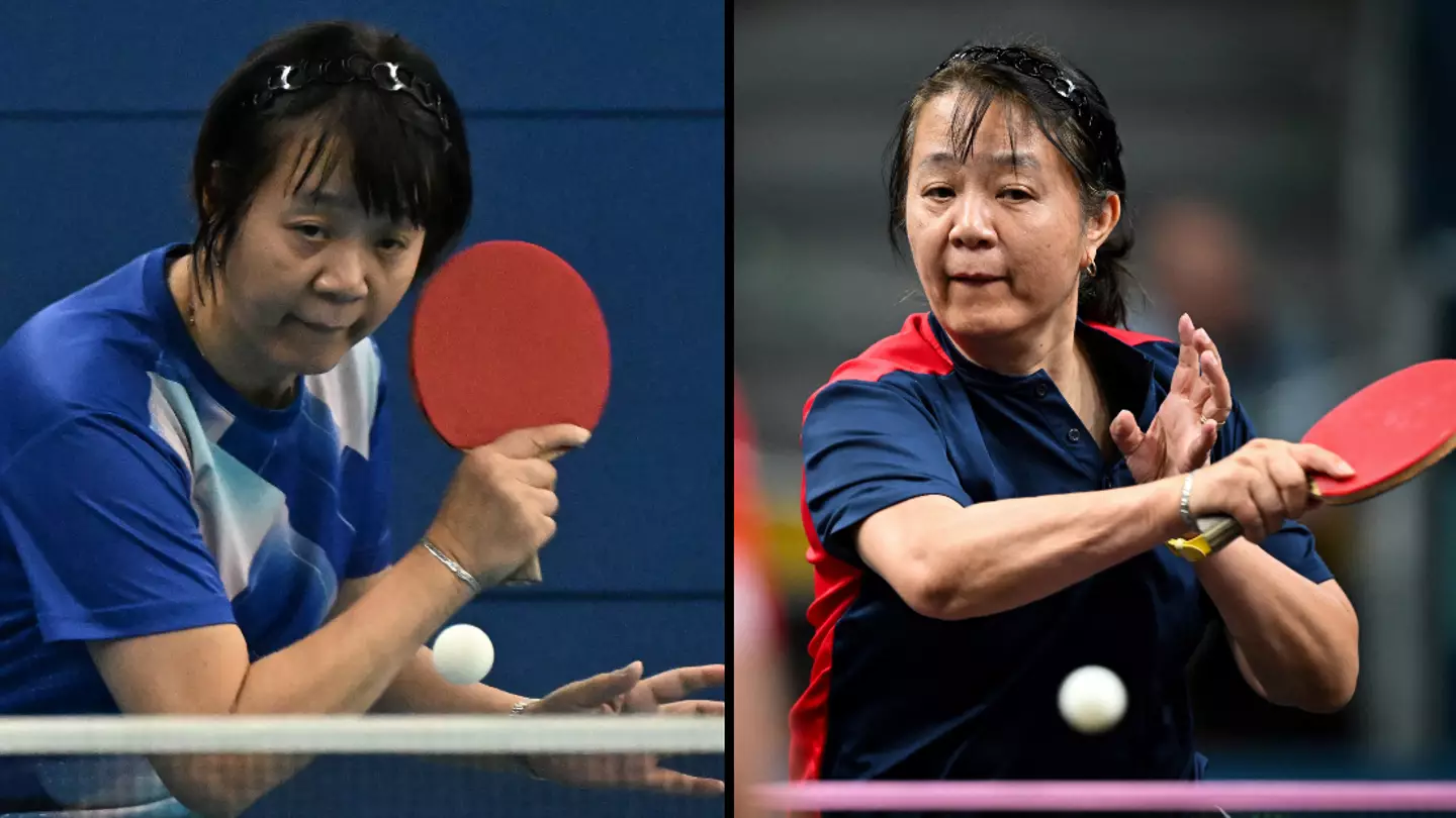 Olympics star makes debut aged 58 after rule change saw her give up sport for 20 years