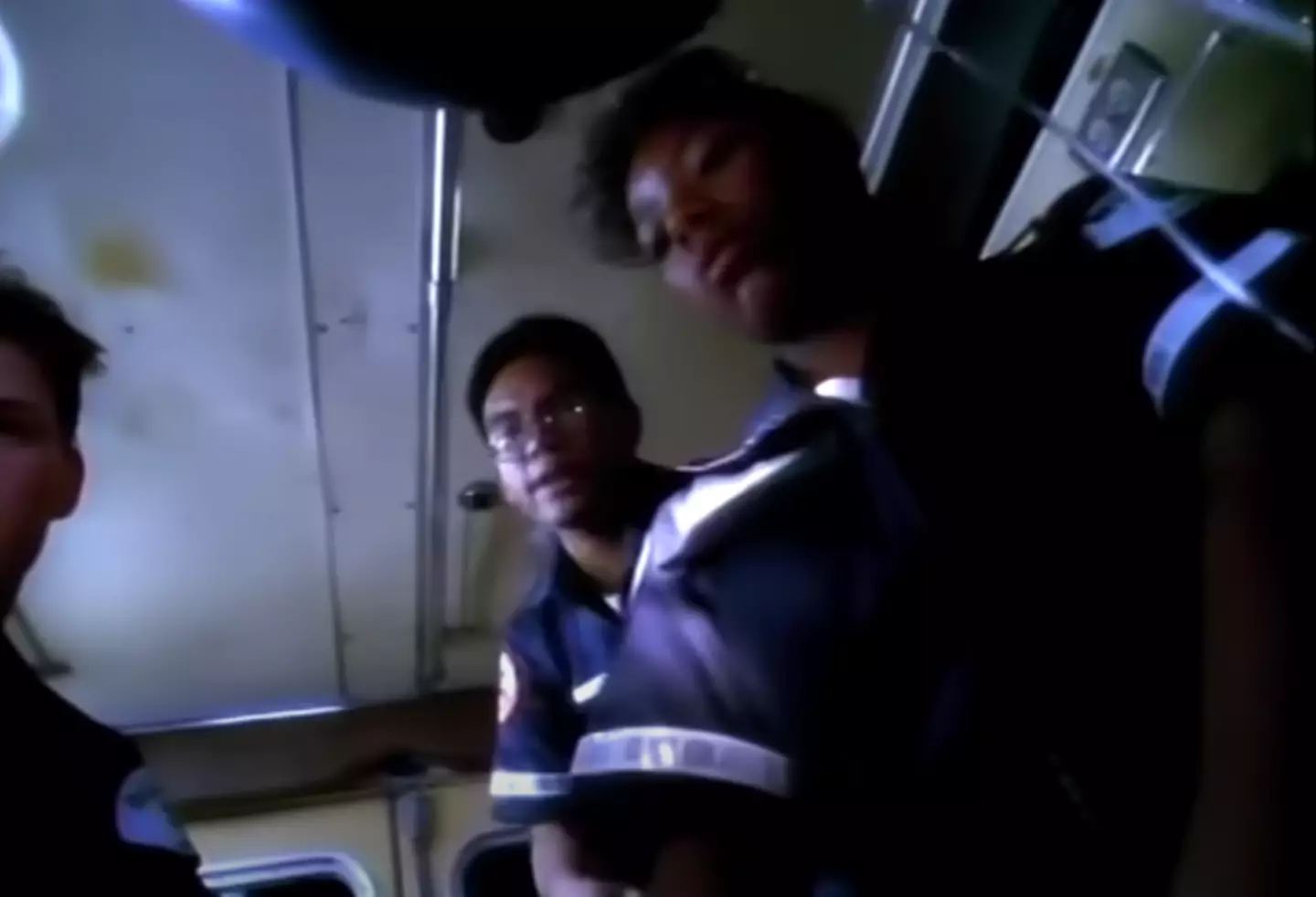 In the music video, he dies in the ambulance (Death Row/Interscope)