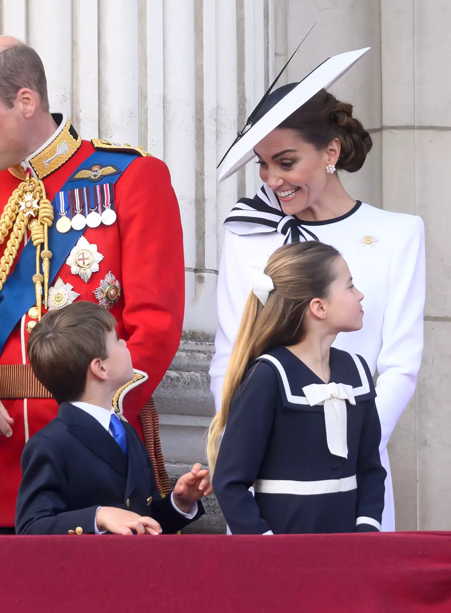 Kate Middleton attended Trooping the Colour with her three children. (Karwai Tang/WireImage)