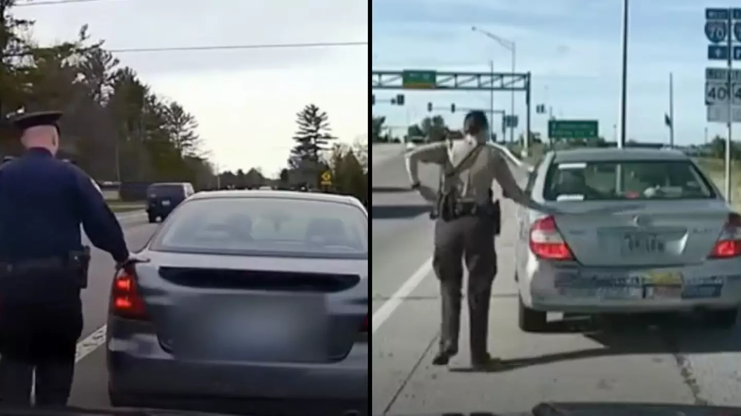 Disturbing reason police officers always touch the back of cars they pull over
