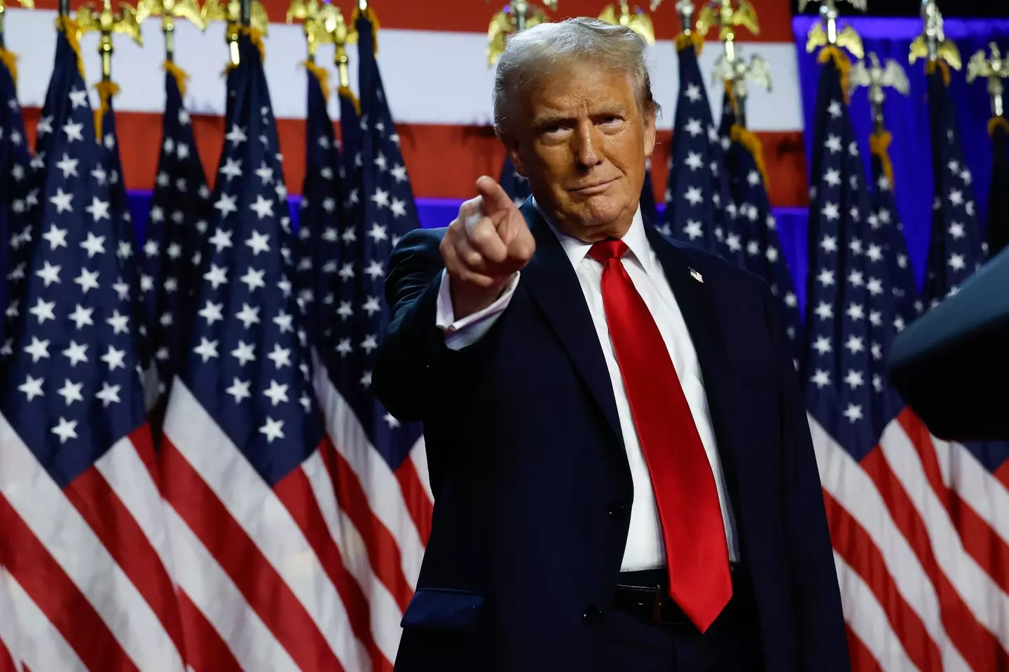 Trump is POTUS again (Chip Somodevilla / Getty Images)