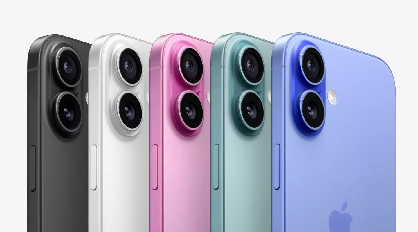 The new iPhone colours. (Apple)